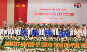 Đại hội Đảng bộ huyện Kiên Lương (Kiên Giang) lần thứ XIII, nhiệm kỳ 2020-2025